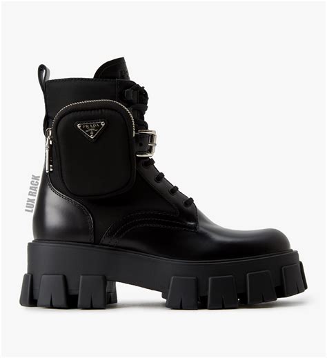 prada boots size 9|Prada genuine leather boots.